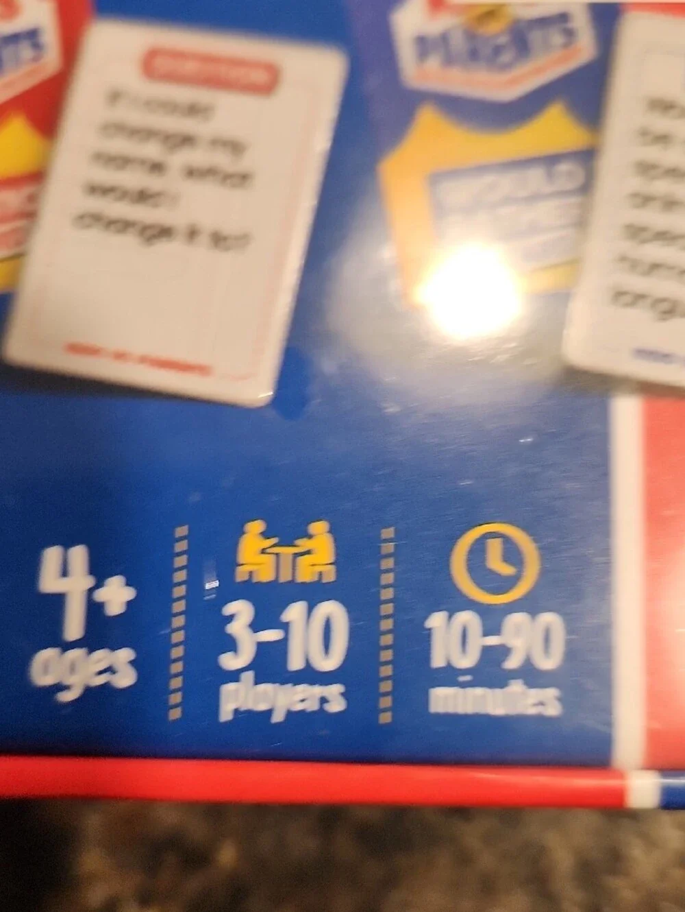 Kids vs Parents Family Game - Blue & Red